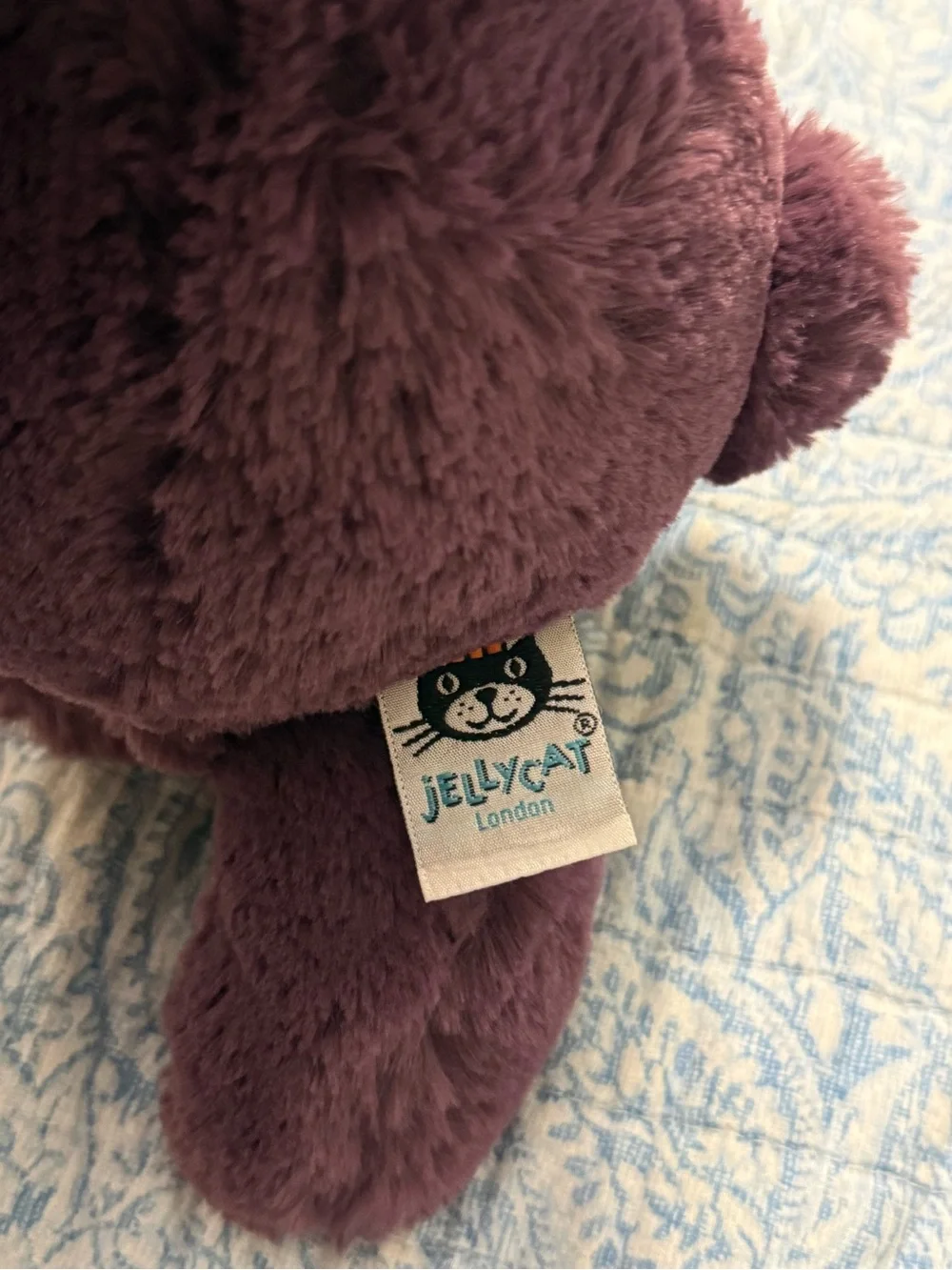 Jellycat BASHFUL PLUM BUNNY - Medium 12